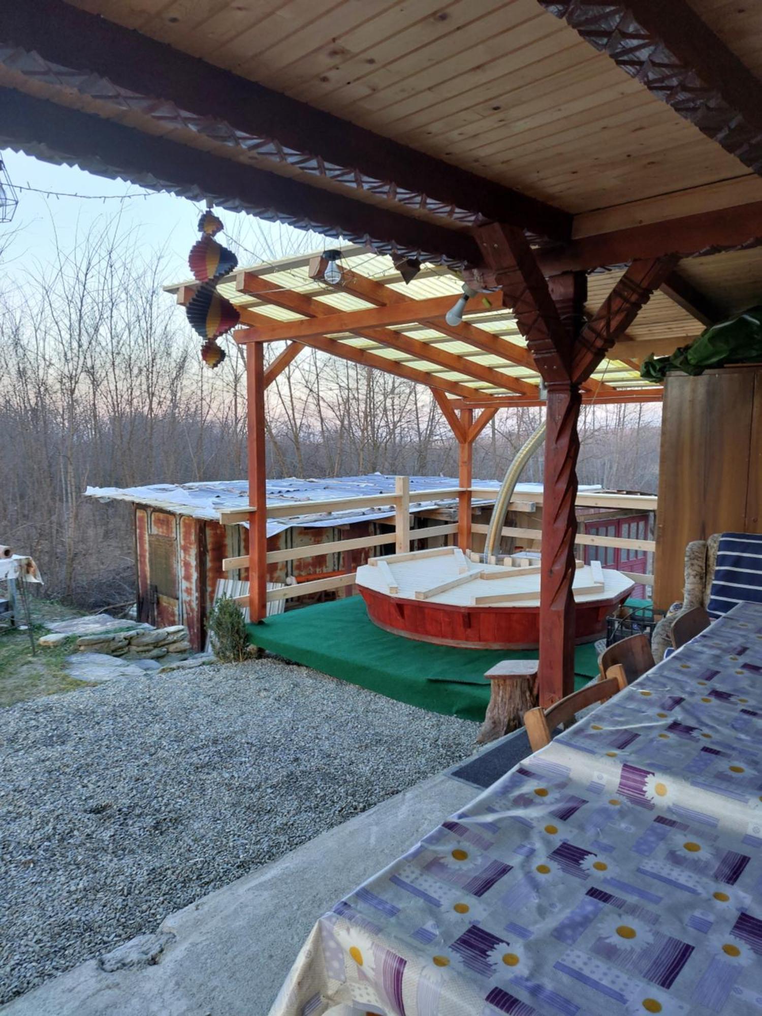 Cabana Casa Lu'Baciu Arpaşu de Sus Exteriér fotografie